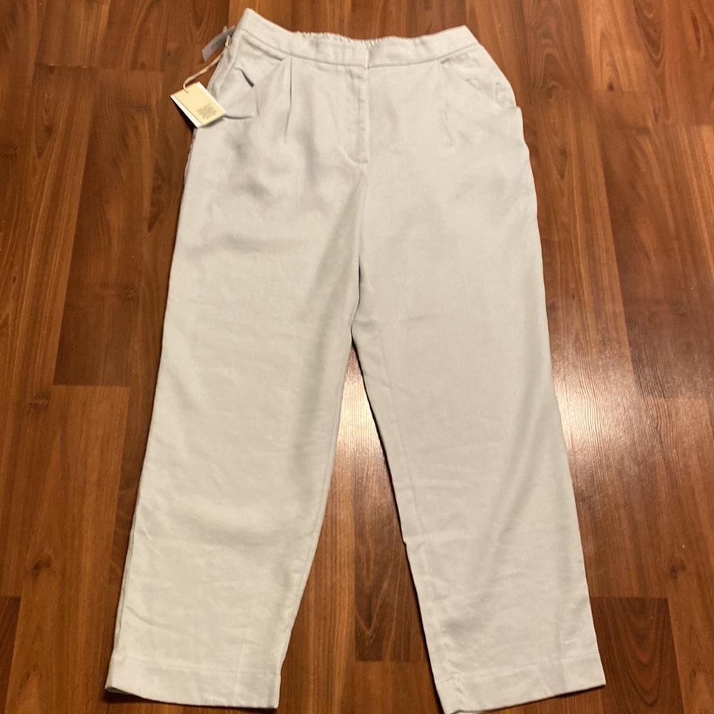NWT Aritzia Wilfred Sparks Pant - cool slate grey colour